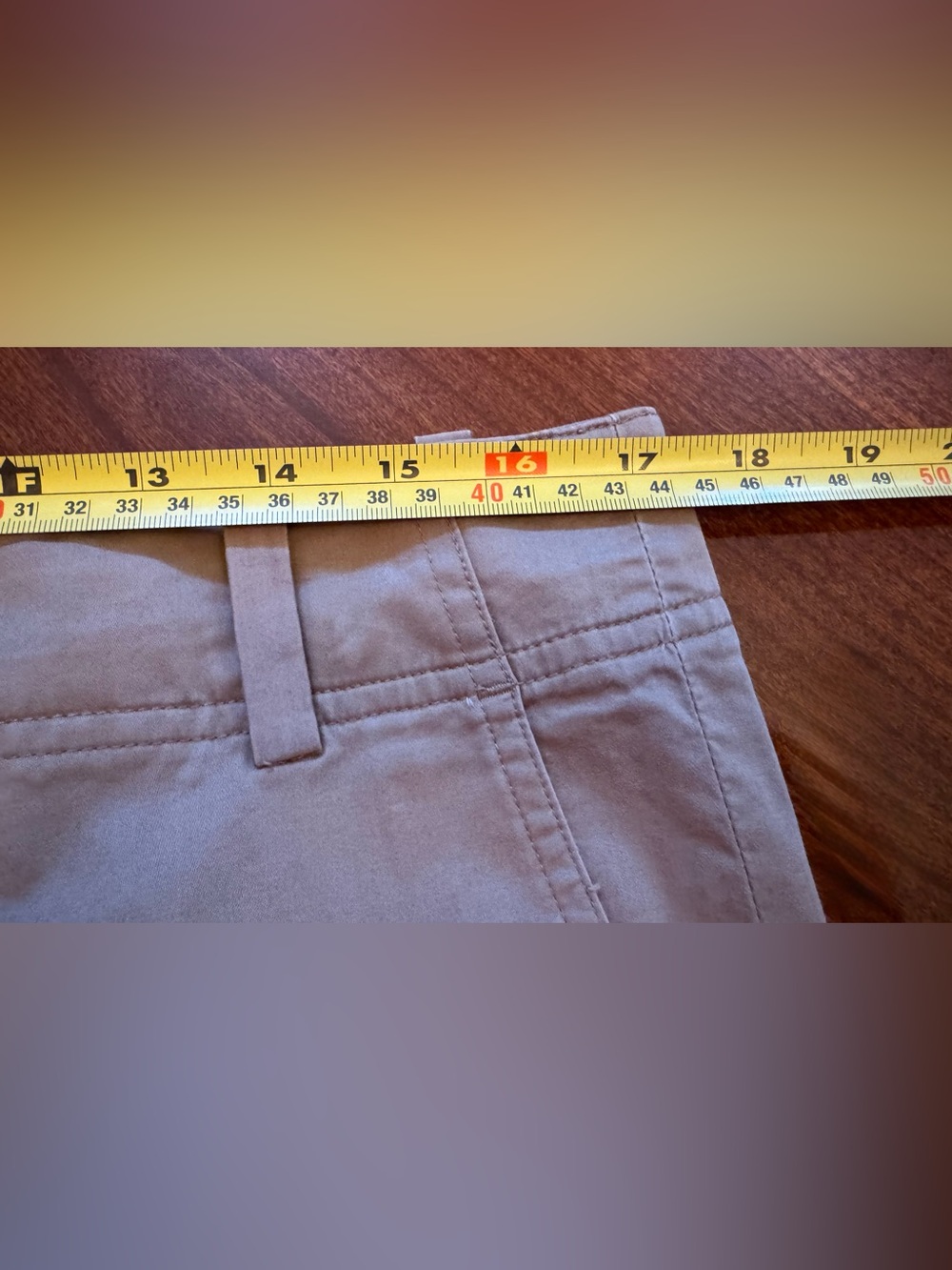Banana Republic Beige Wide-Leg Pants - Picture 10 of 16